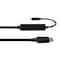 Monoprice USB Type-C to DisplayPort 3.1 Cbl - 5Gbps_ Active_ 4K at 60Hz_ Blk_ 3ft 24443 - alternate 3
